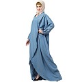Loose fit Denim abaya